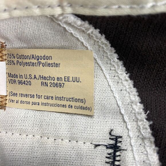 Vintage Big Mac Workwear Pants Mens 38x31 Brown Corduroy Wide Leg USA - Picture 3 of 12